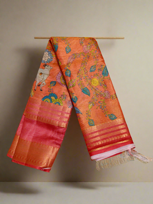 Tissue Dola Silk Saree for Women